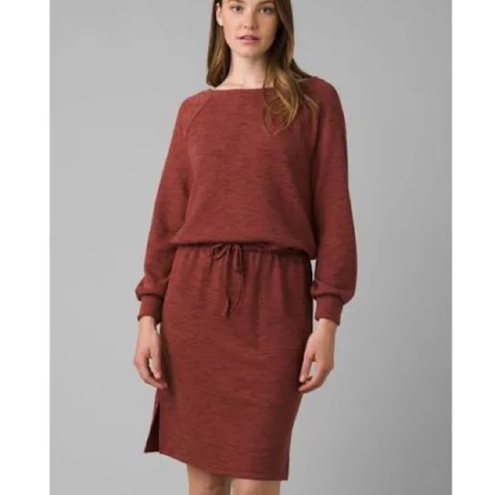 Prana Sunrise dress in Glogg